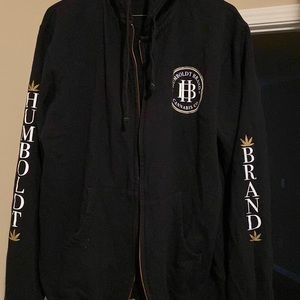 Humboldt Brand thick zip up hoody
